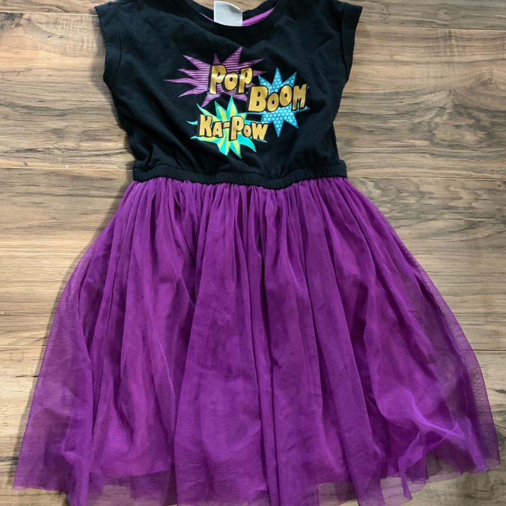 Girl’s Spotted Zebra Tutu Dress